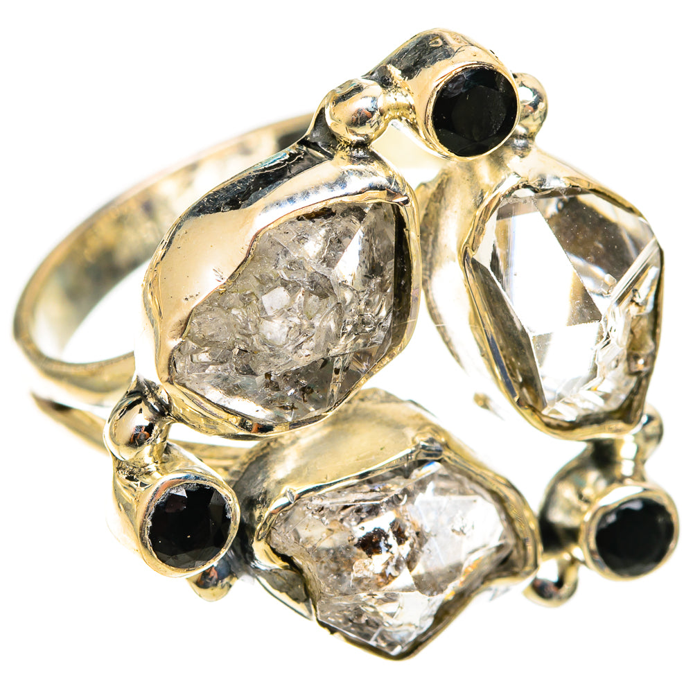 Herkimer Diamond Rings handcrafted by Ana Silver Co - RING122073 - Photo 2
