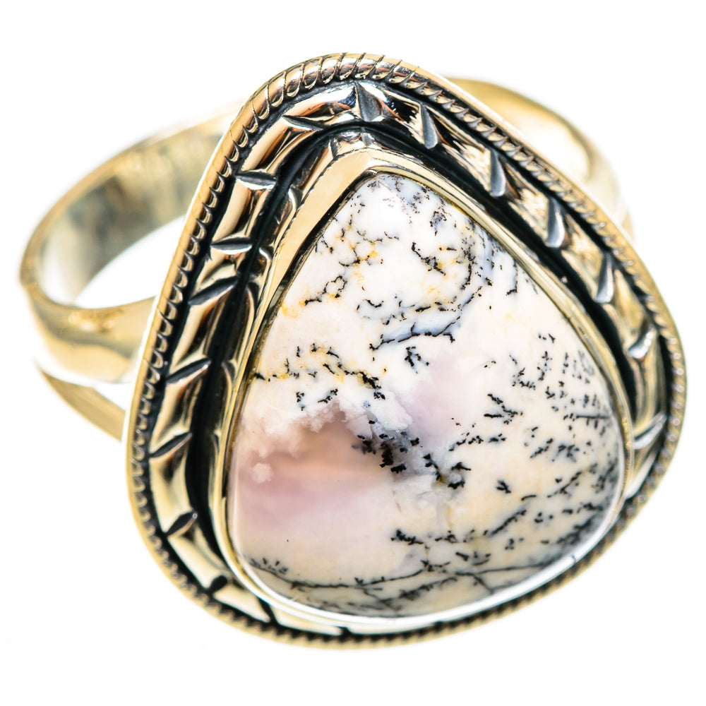 Dendritic Opal Rings handcrafted by Ana Silver Co - RING122074 - Photo 2
