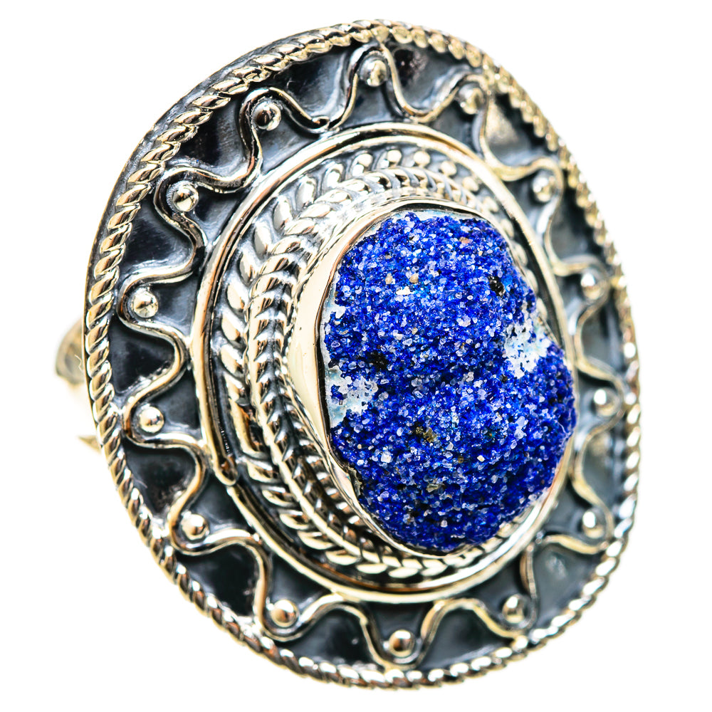 Lapis Lazuli Rings handcrafted by Ana Silver Co - RING122198 - Photo 2