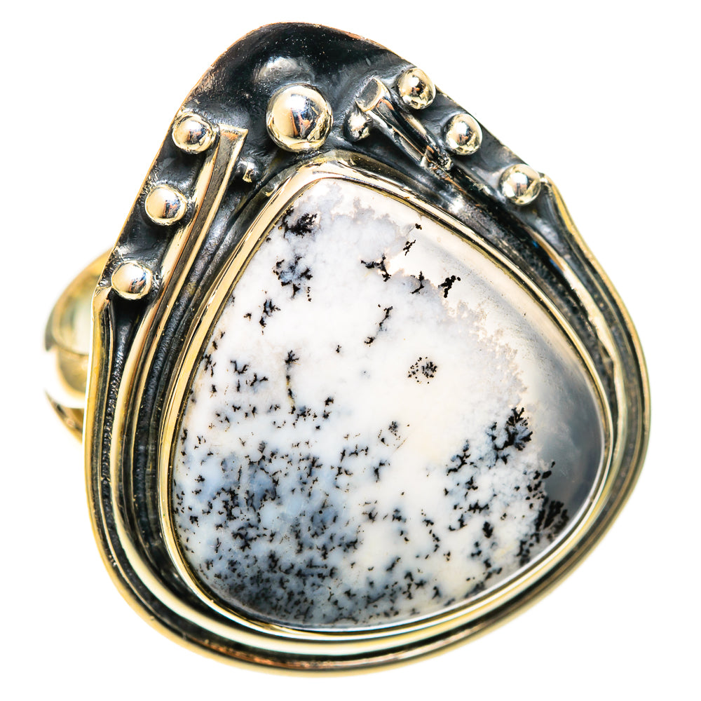 Dendritic Opal Rings handcrafted by Ana Silver Co - RING122229 - Photo 2