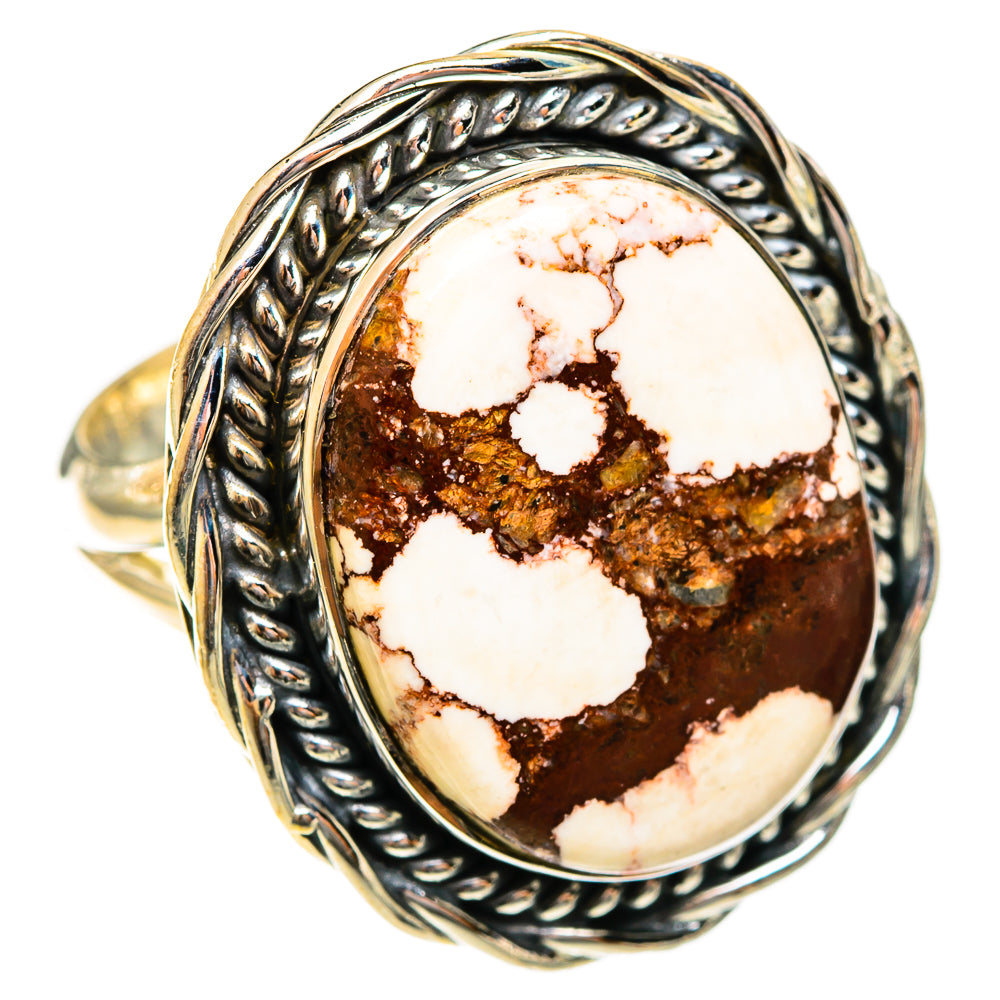 Wild Horse Jasper Rings handcrafted by Ana Silver Co - RING122249 - Photo 2
