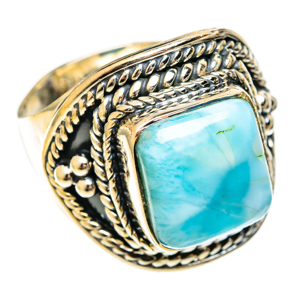 Larimar Rings handcrafted by Ana Silver Co - RING122278 - Photo 2