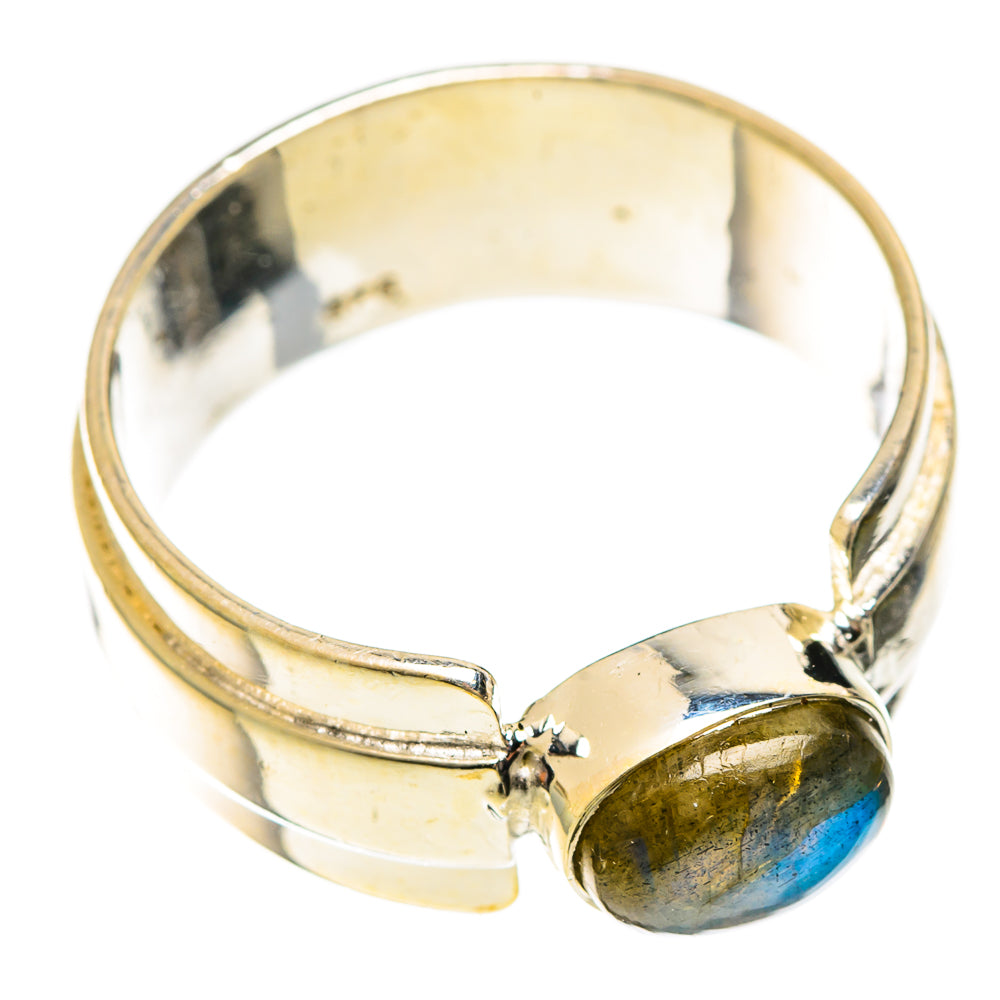 Labradorite Rings handcrafted by Ana Silver Co - RING122324 - Photo 2
