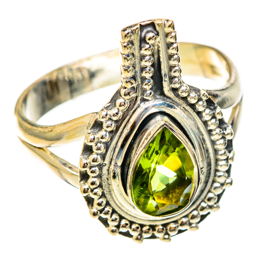 Peridot Rings handcrafted by Ana Silver Co - RING122347 - Photo 2