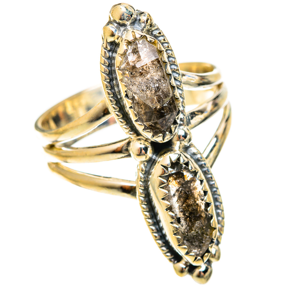 Herkimer Diamond Rings handcrafted by Ana Silver Co - RING122394 - Photo 2