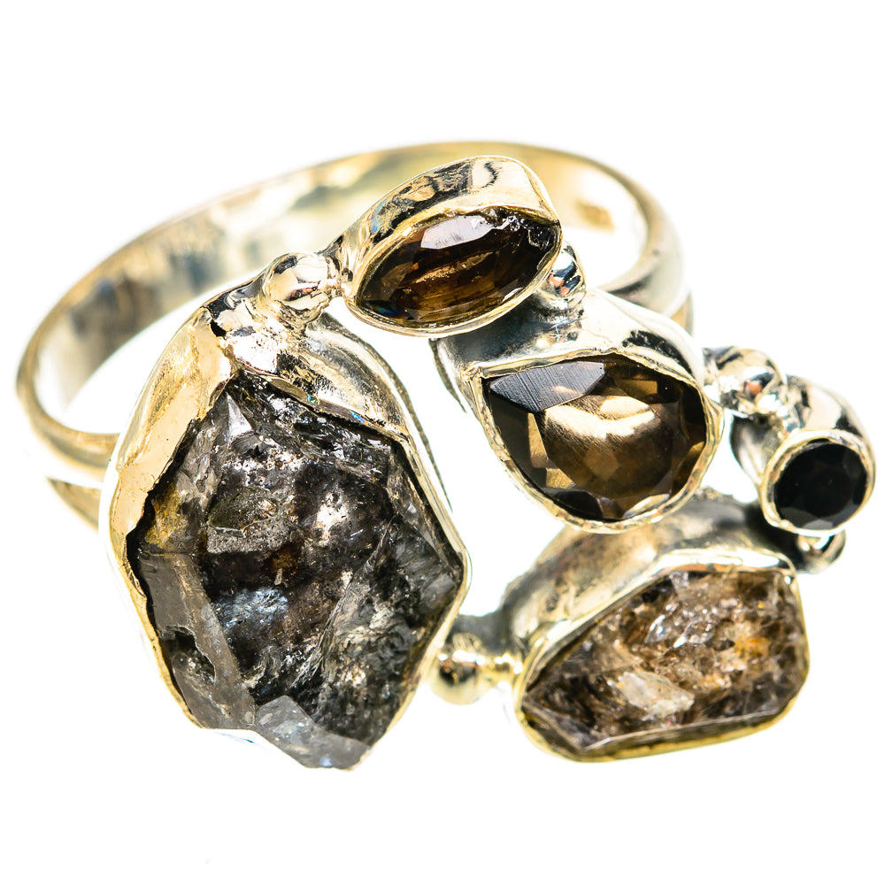 Herkimer Diamond Rings handcrafted by Ana Silver Co - RING122395 - Photo 2