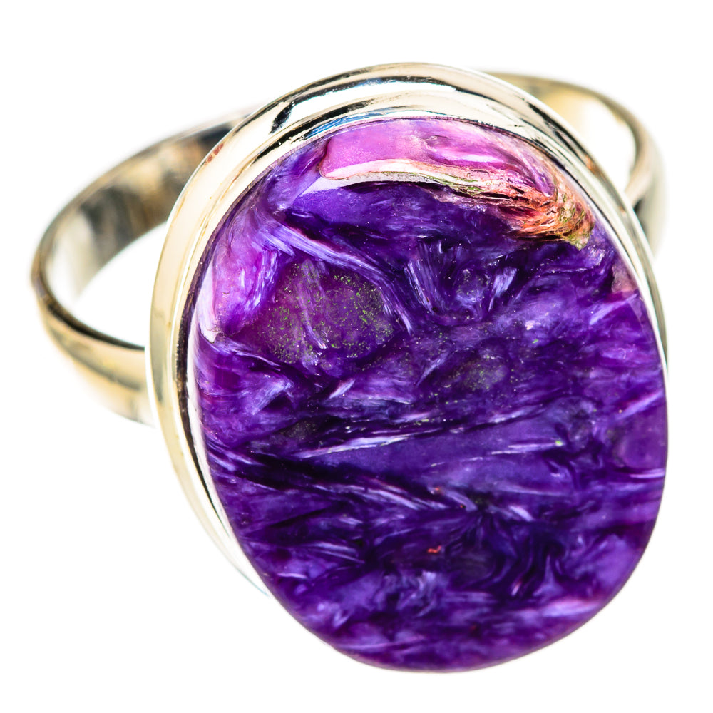 Charoite Rings handcrafted by Ana Silver Co - RING122685 - Photo 2