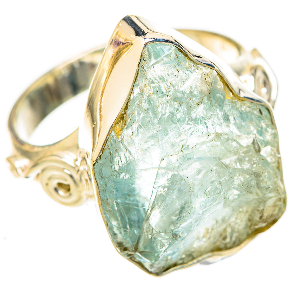 Aquamarine Rings handcrafted by Ana Silver Co - RING122790 - Photo 2