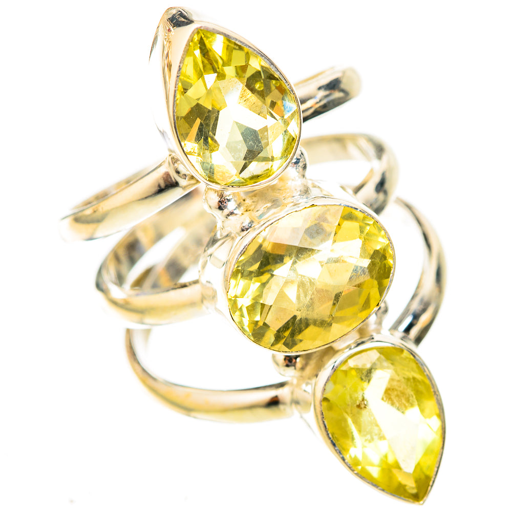Citrine Rings handcrafted by Ana Silver Co - RING122861 - Photo 2