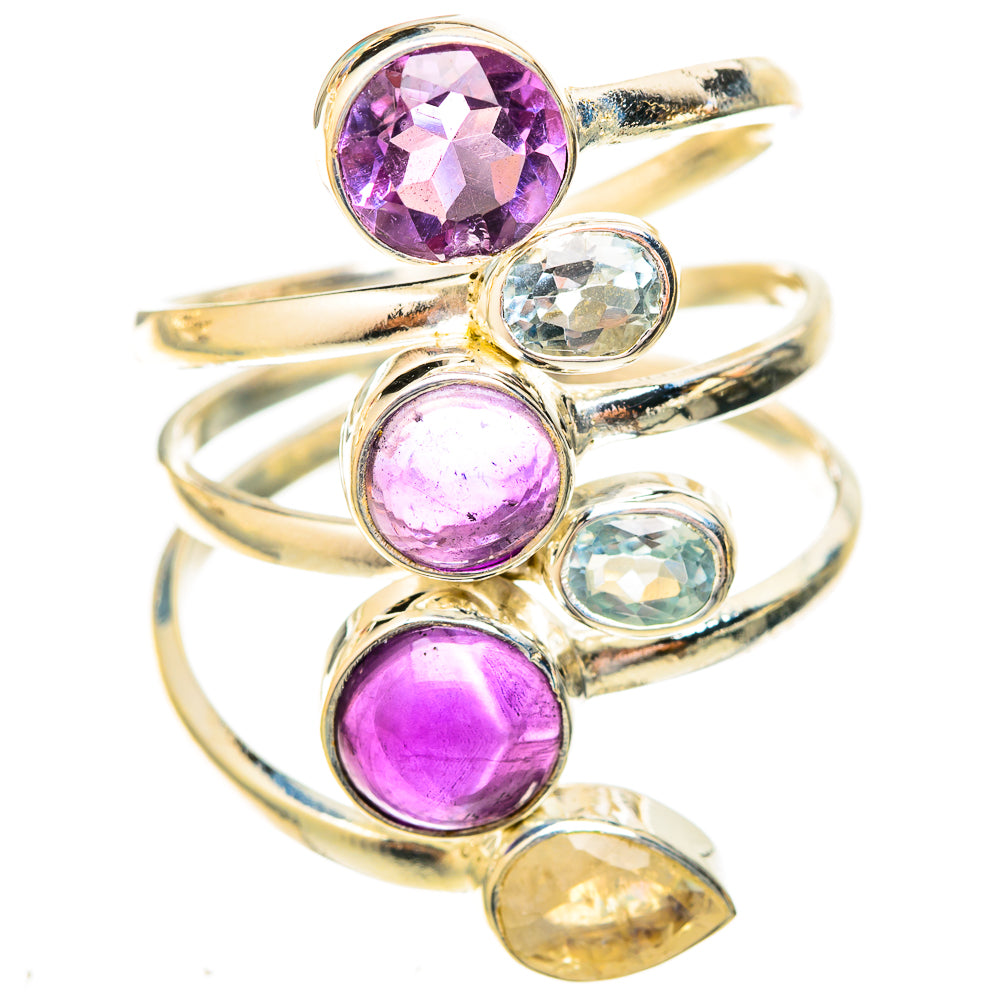 Amethyst Rings handcrafted by Ana Silver Co - RING122965 - Photo 2