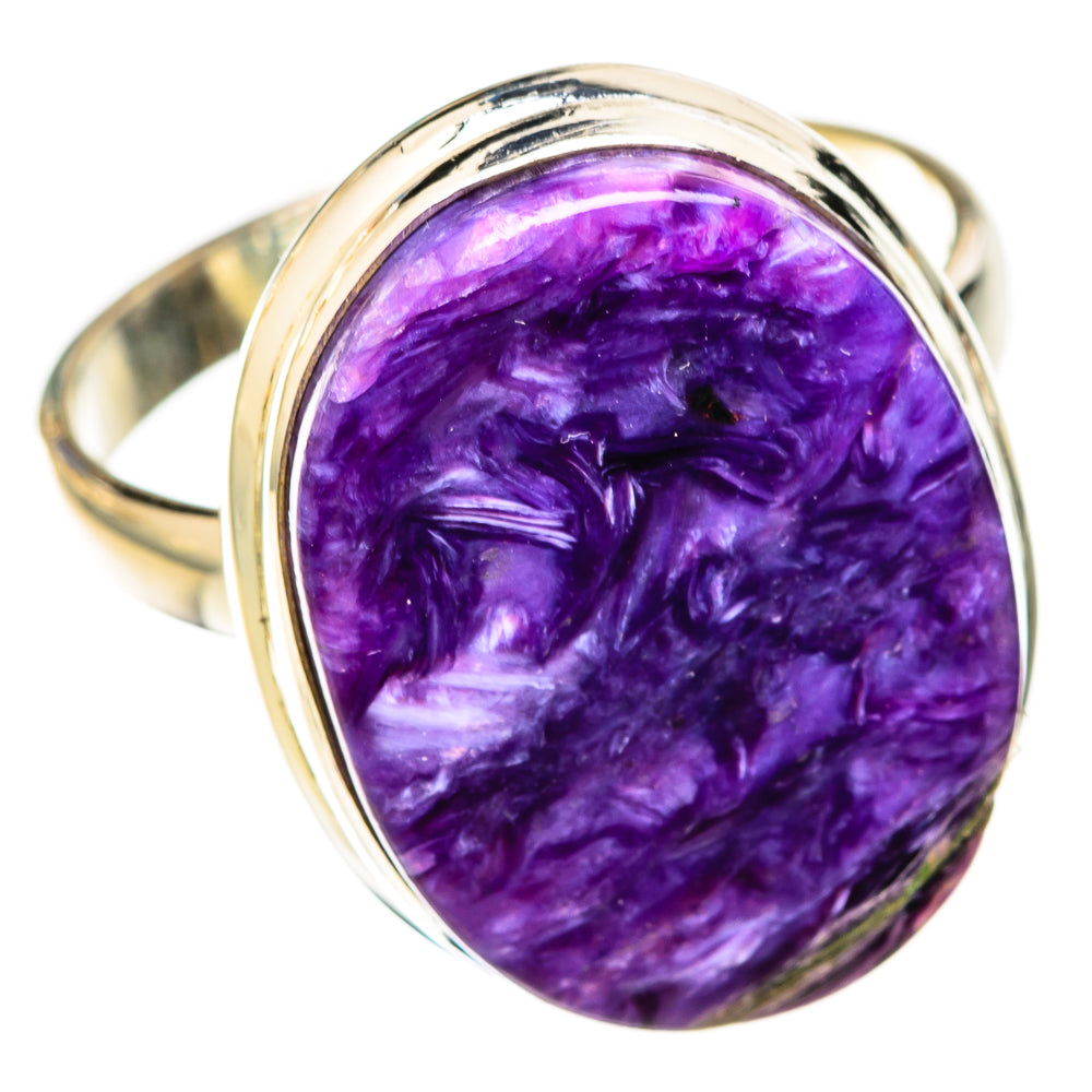 Charoite Rings handcrafted by Ana Silver Co - RING122986 - Photo 2