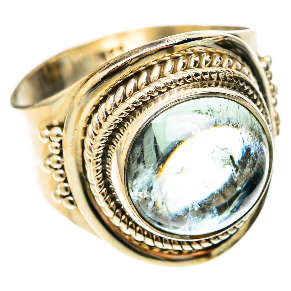 Aquamarine Rings handcrafted by Ana Silver Co - RING122997 - Photo 2