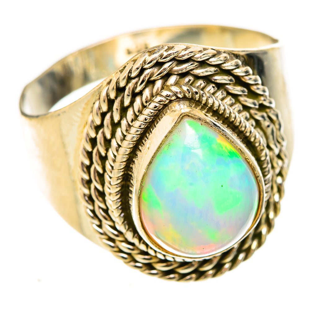 Aquamarine Rings handcrafted by Ana Silver Co - RING123136 - Photo 2