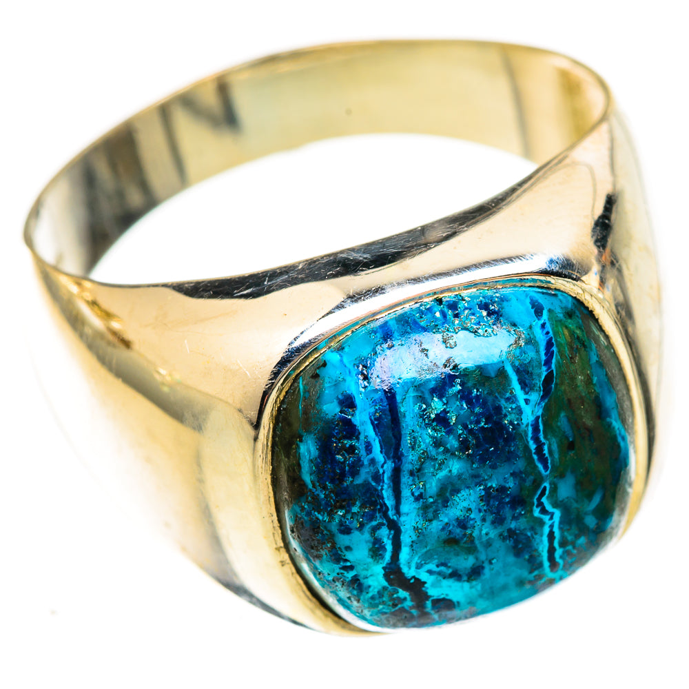 Shattuckite Rings handcrafted by Ana Silver Co - RING123141 - Photo 2