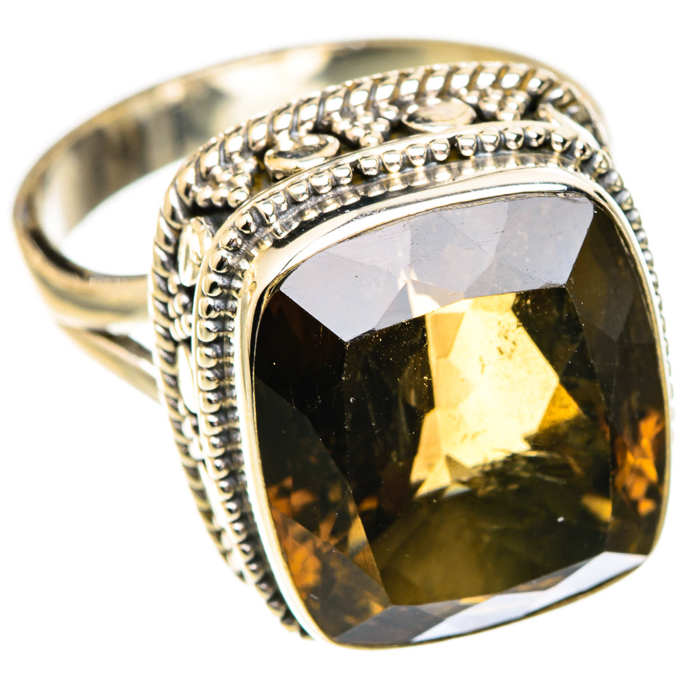 Smoky Quartz Rings handcrafted by Ana Silver Co - RING123290 - Photo 2