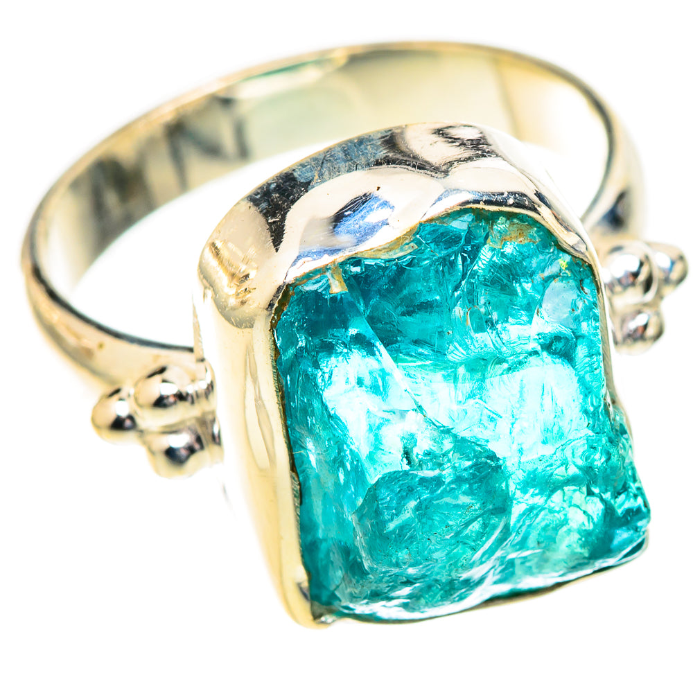 Apatite Rings handcrafted by Ana Silver Co - RING123327 - Photo 2