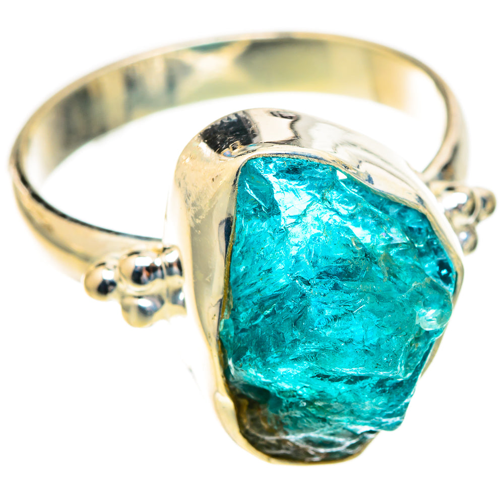 Apatite Rings handcrafted by Ana Silver Co - RING123400 - Photo 2