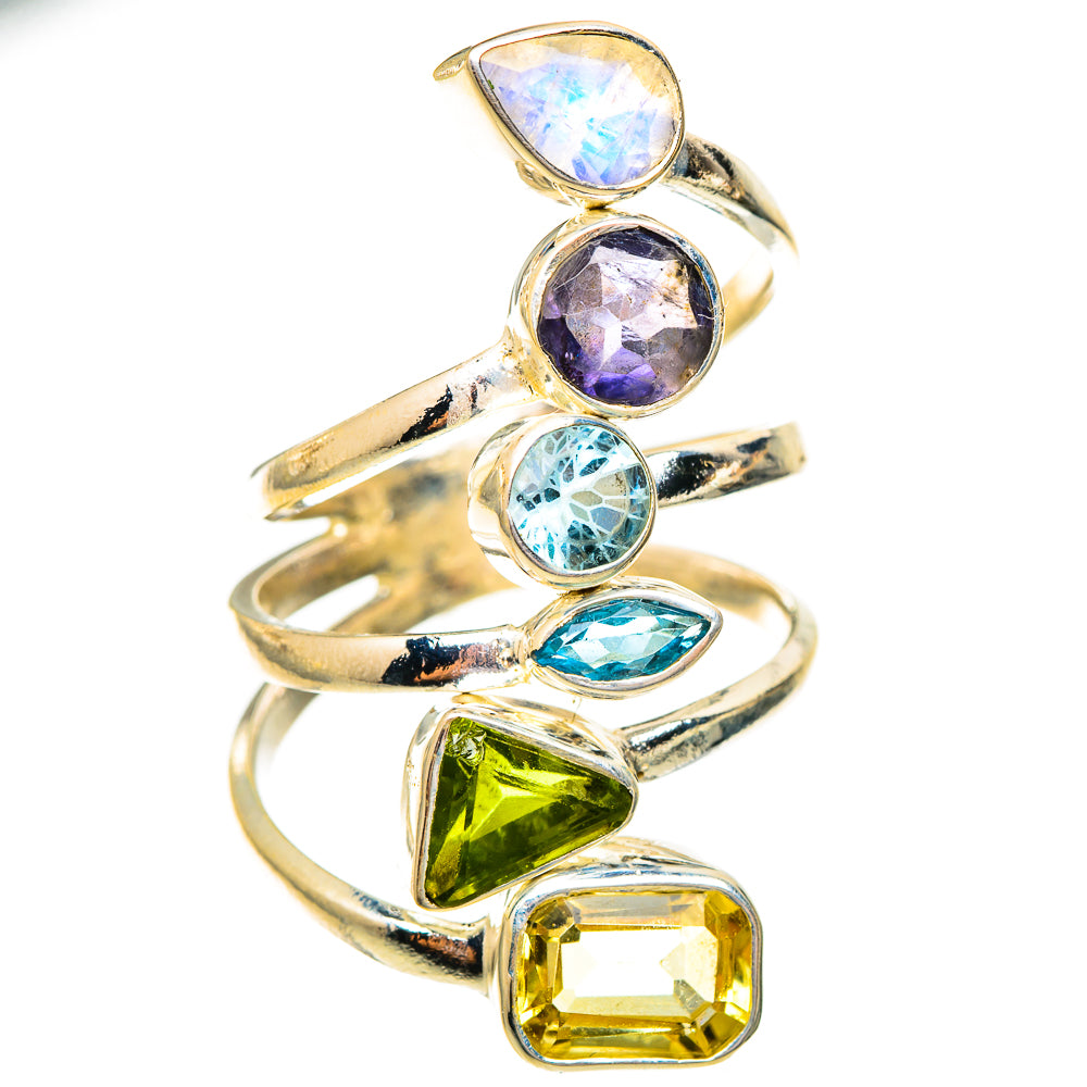 Citrine Rings handcrafted by Ana Silver Co - RING123547 - Photo 2