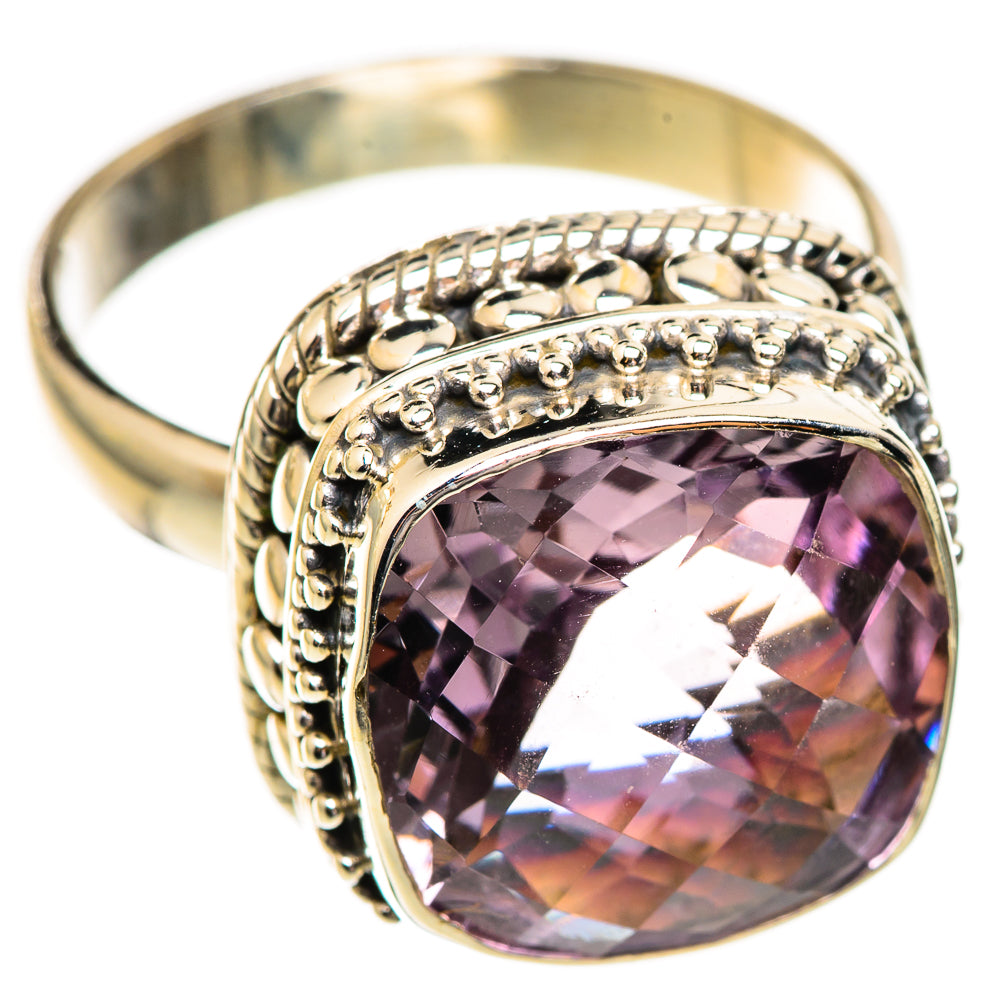 Pink Amethyst Rings handcrafted by Ana Silver Co - RING123600 - Photo 2