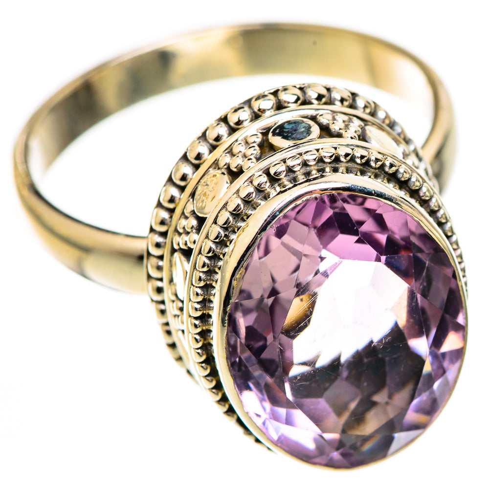 Amethyst Rings handcrafted by Ana Silver Co - RING123641 - Photo 2