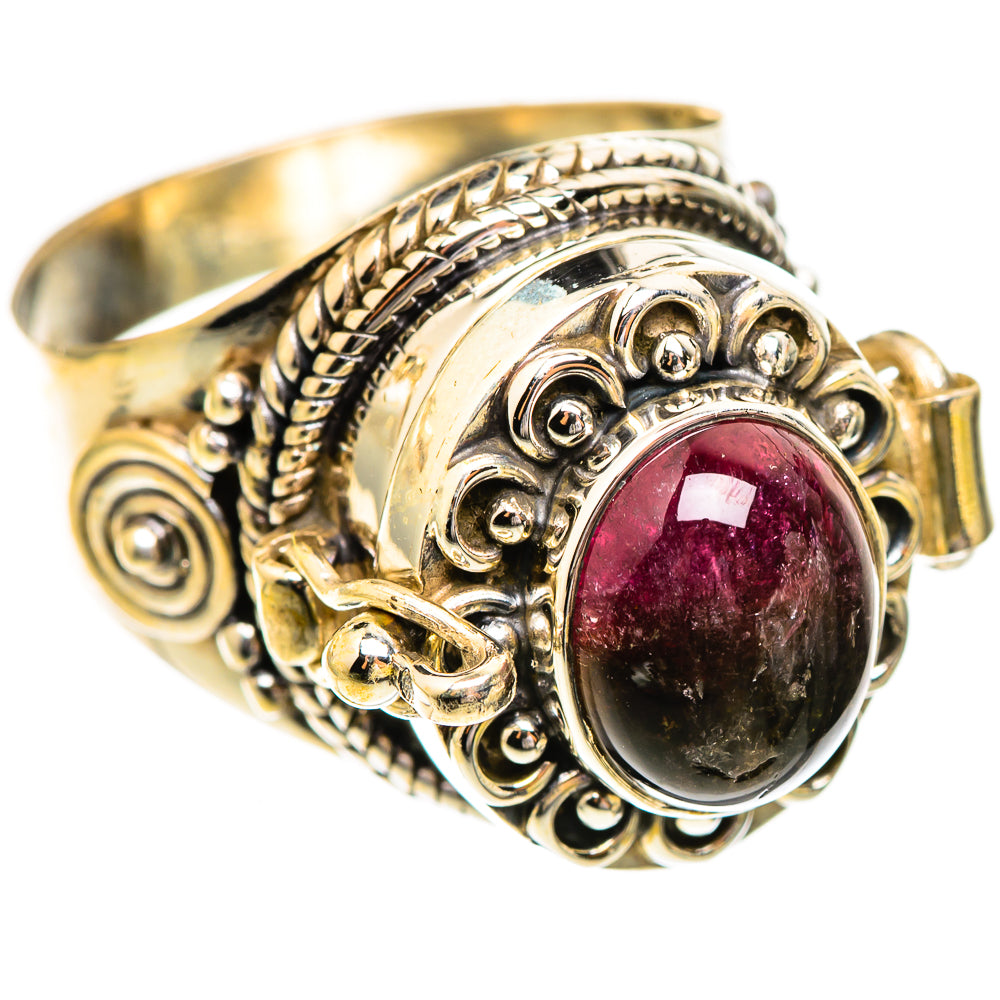 Pink Tourmaline Rings handcrafted by Ana Silver Co - RING123663 - Photo 2