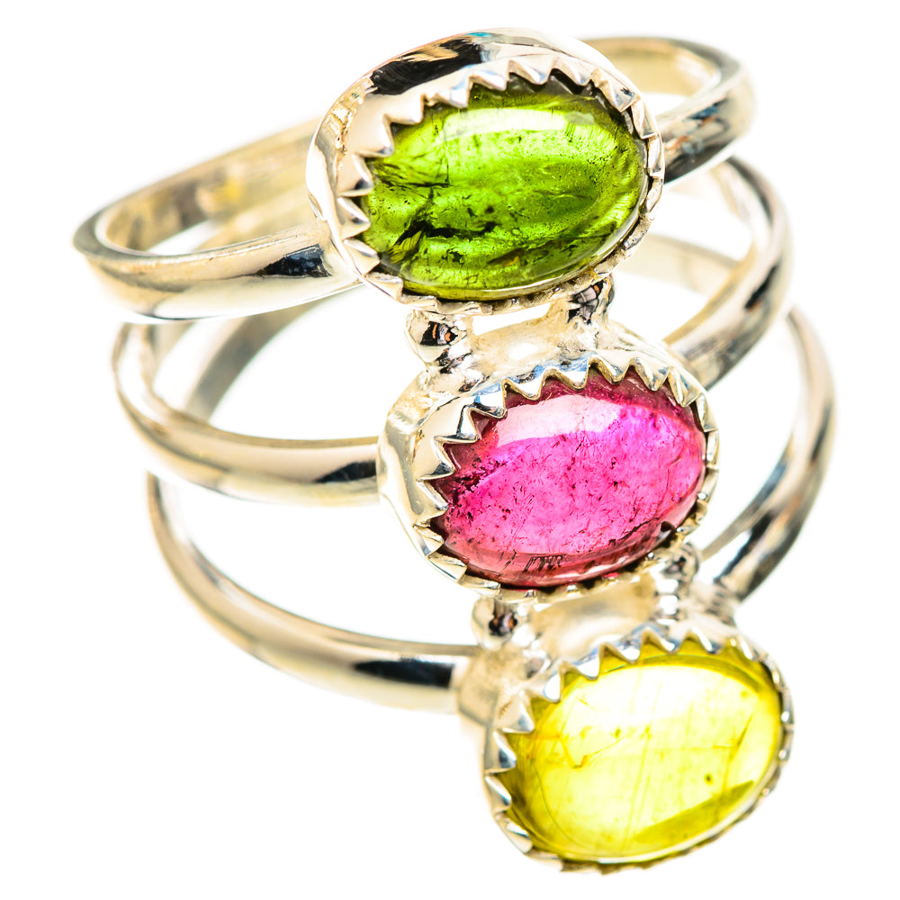 Tourmaline Rings handcrafted by Ana Silver Co - RING123665 - Photo 2