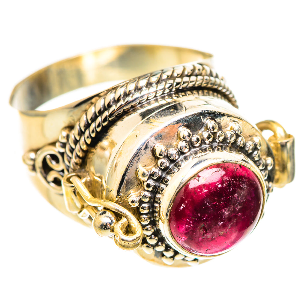 Pink Tourmaline Rings handcrafted by Ana Silver Co - RING123712 - Photo 2