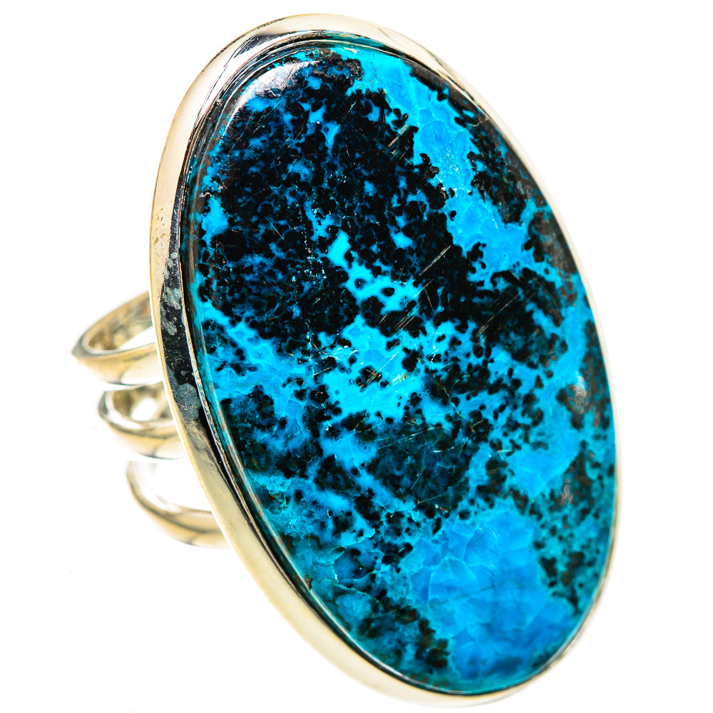 Shattuckite Rings handcrafted by Ana Silver Co - RING123810 - Photo 2
