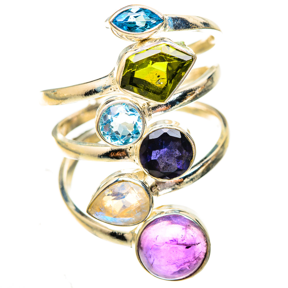 Amethyst Rings handcrafted by Ana Silver Co - RING123872 - Photo 2