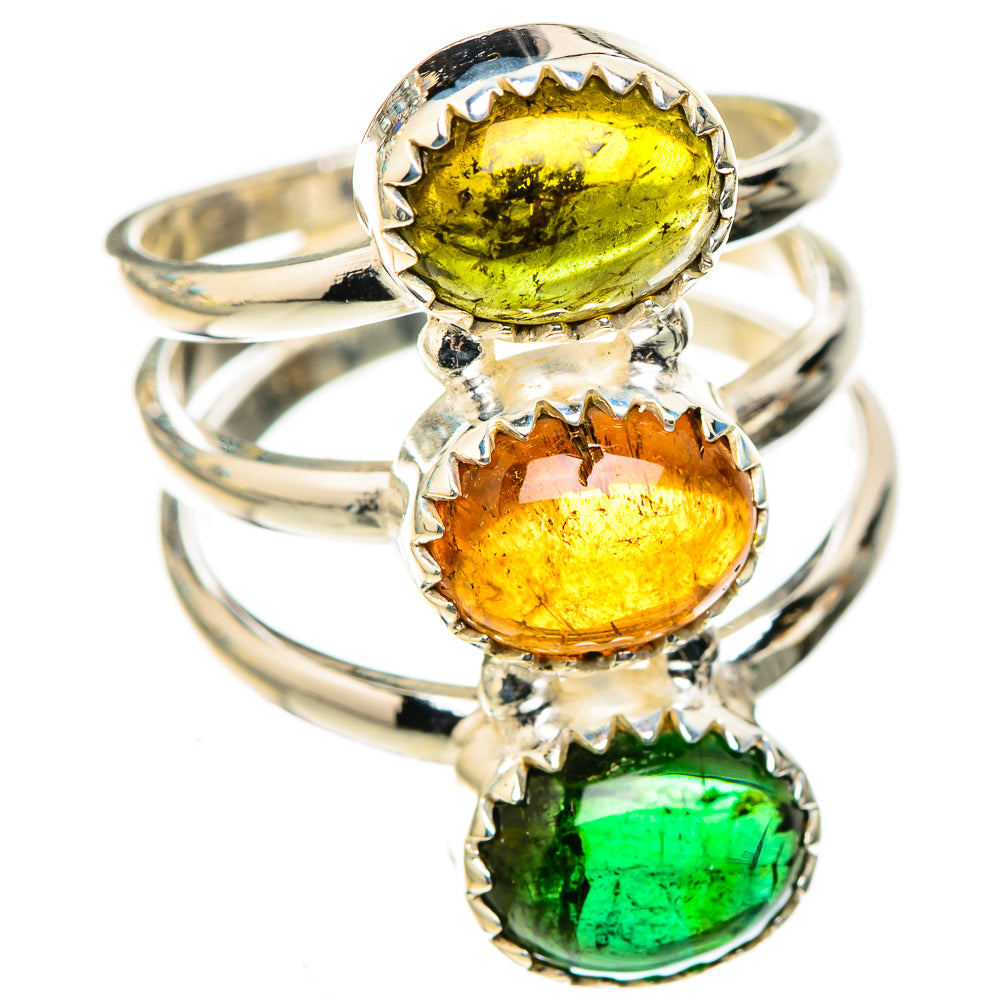 Tourmaline Rings handcrafted by Ana Silver Co - RING123918 - Photo 2