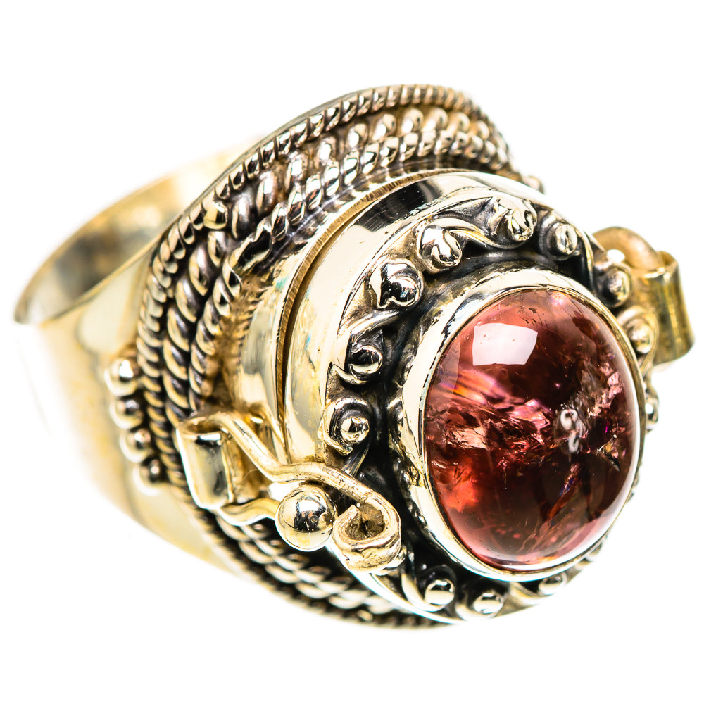 Pink Tourmaline Rings handcrafted by Ana Silver Co - RING123938 - Photo 2