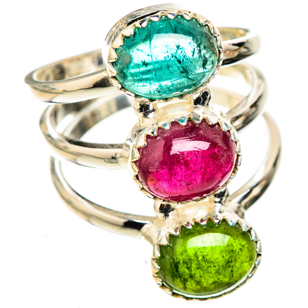 Tourmaline Rings handcrafted by Ana Silver Co - RING123971 - Photo 2