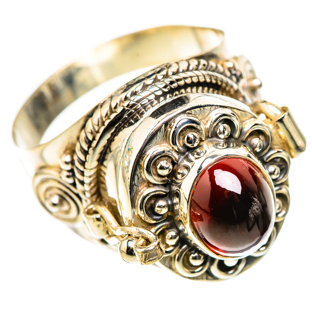 Garnet Rings handcrafted by Ana Silver Co - RING124014 - Photo 2