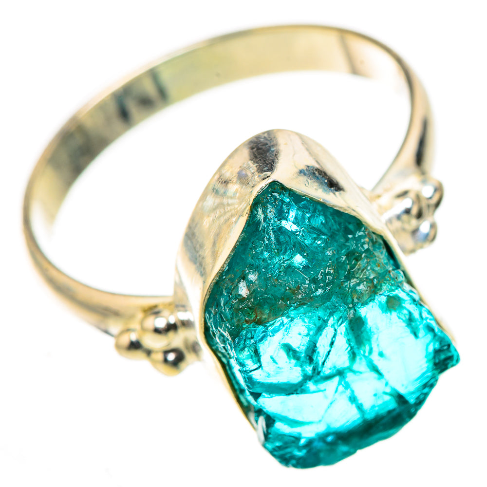 Apatite Rings handcrafted by Ana Silver Co - RING124058 - Photo 2