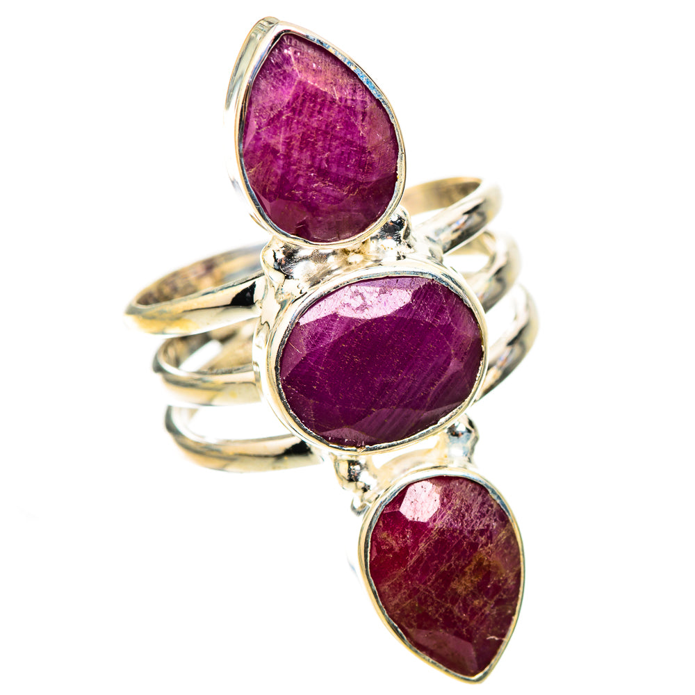 Ruby Rings handcrafted by Ana Silver Co - RING124179 - Photo 2