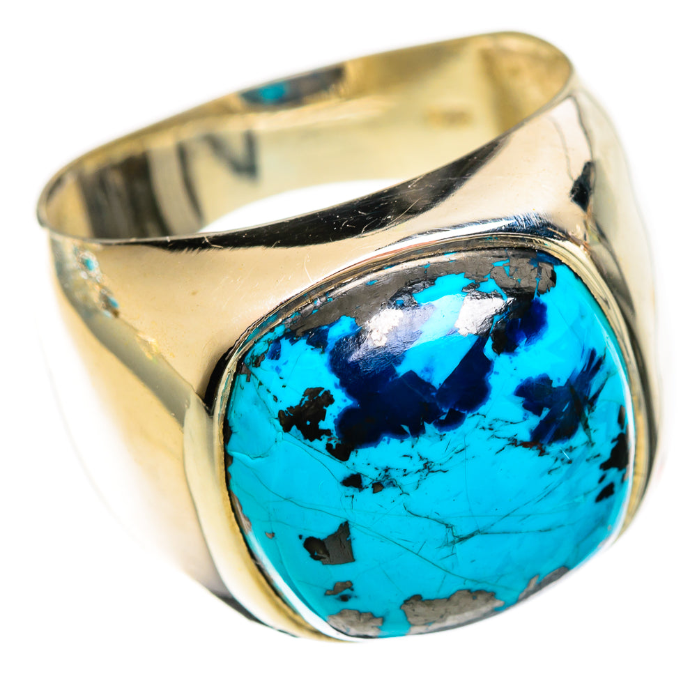 Shattuckite Rings handcrafted by Ana Silver Co - RING124196 - Photo 2