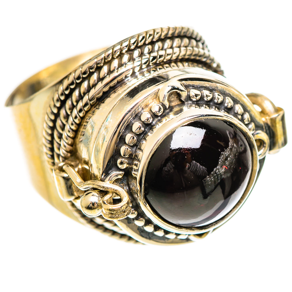 Garnet Rings handcrafted by Ana Silver Co - RING124238 - Photo 2