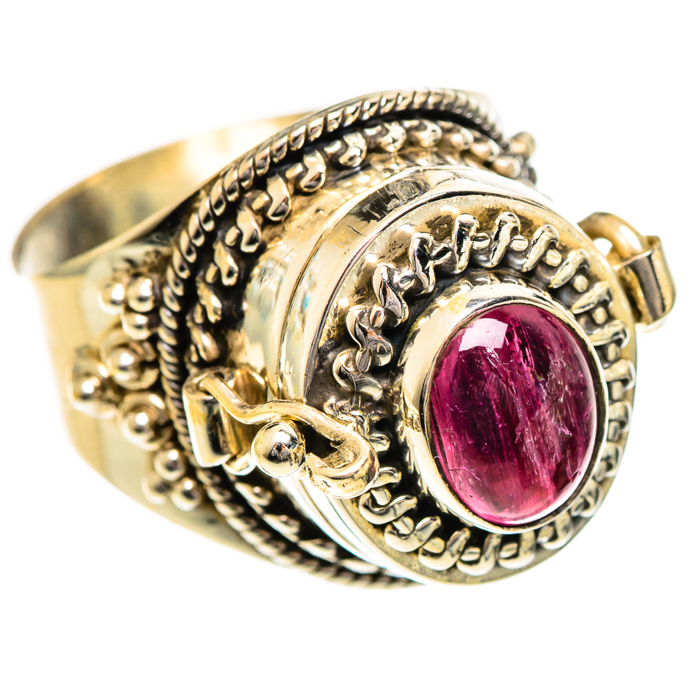 Pink Tourmaline Rings handcrafted by Ana Silver Co - RING124285 - Photo 2