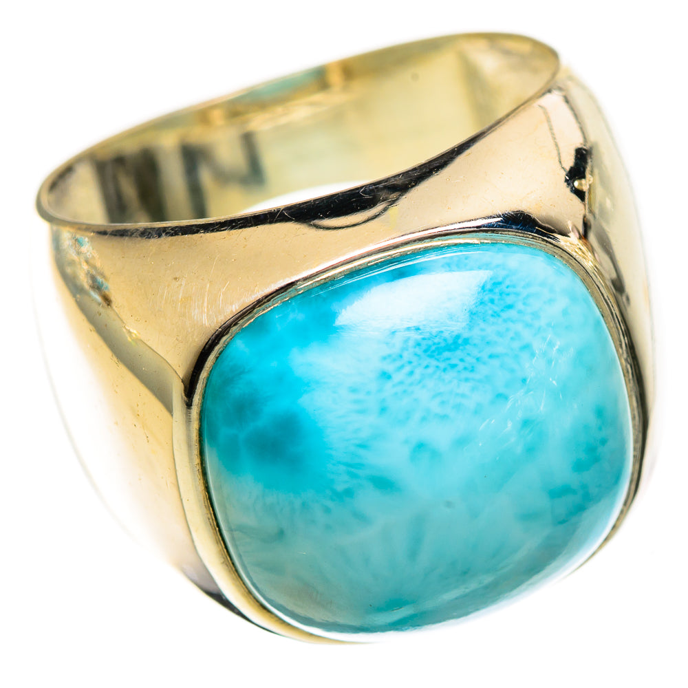 Larimar Rings handcrafted by Ana Silver Co - RING124298 - Photo 2