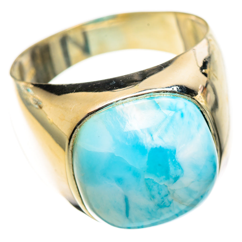 Larimar Rings handcrafted by Ana Silver Co - RING124318 - Photo 2