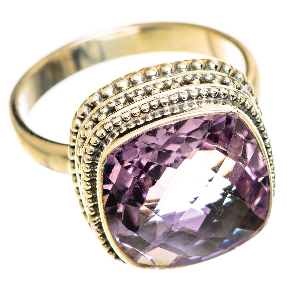Amethyst Rings handcrafted by Ana Silver Co - RING124343 - Photo 2