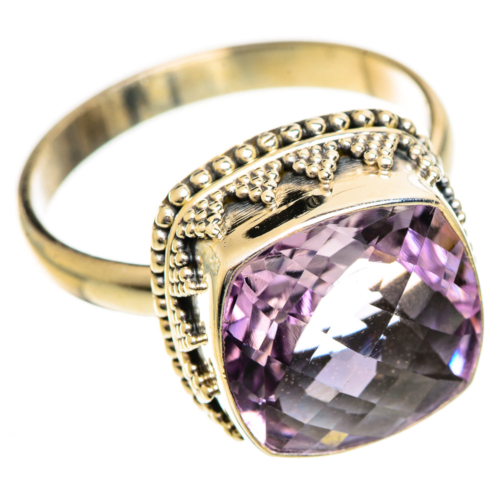 Amethyst Rings handcrafted by Ana Silver Co - RING124359 - Photo 2
