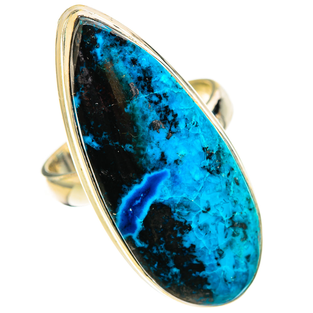 Shattuckite Rings handcrafted by Ana Silver Co - RING124464 - Photo 2