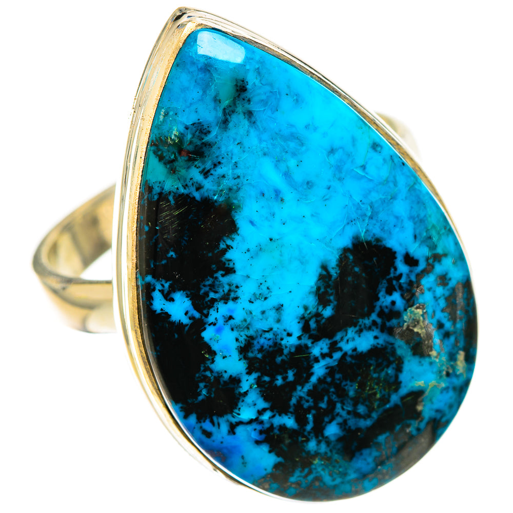 Shattuckite Rings handcrafted by Ana Silver Co - RING124486 - Photo 2