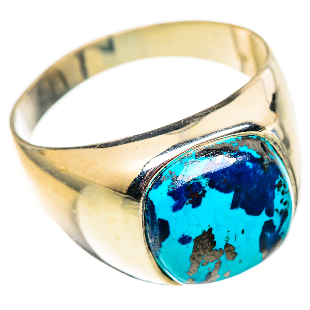 Shattuckite Rings handcrafted by Ana Silver Co - RING124526 - Photo 2
