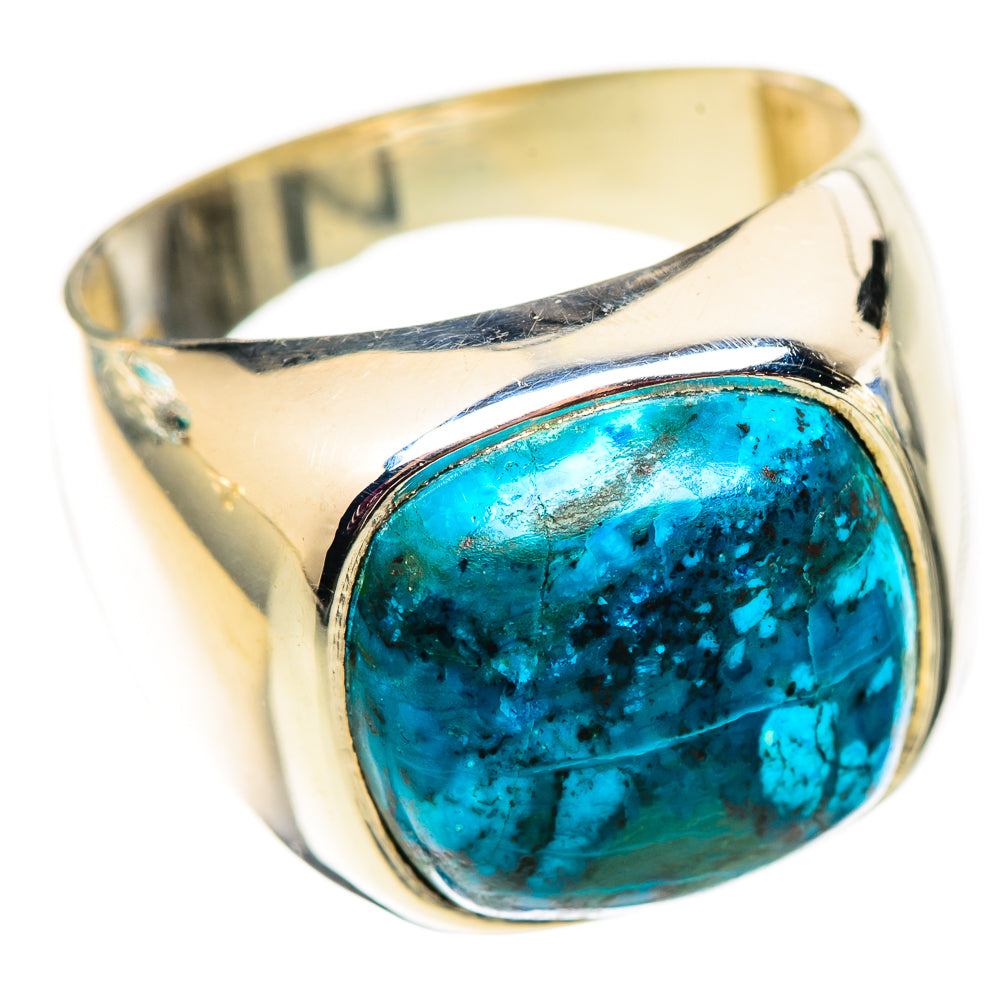 Chrysocolla Rings handcrafted by Ana Silver Co - RING124533 - Photo 2