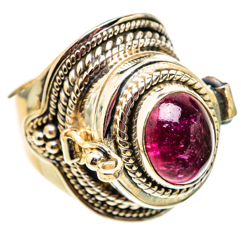 Pink Tourmaline Rings handcrafted by Ana Silver Co - RING124538 - Photo 2