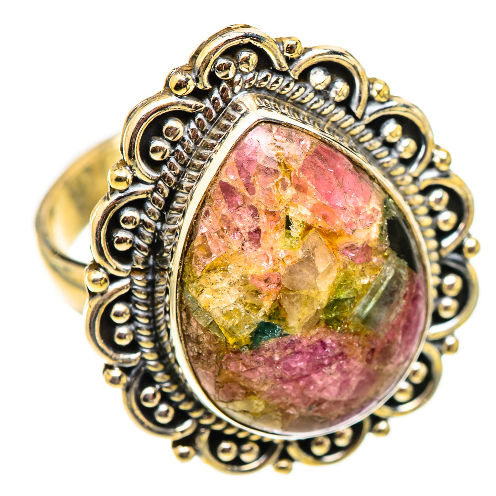 Tourmaline Rings handcrafted by Ana Silver Co - RING124564 - Photo 2