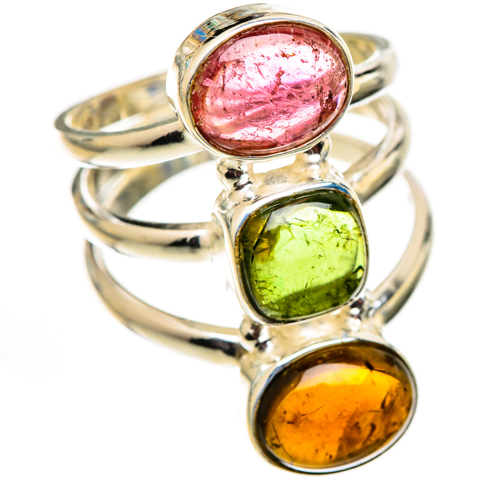 Tourmaline Rings handcrafted by Ana Silver Co - RING124596 - Photo 2