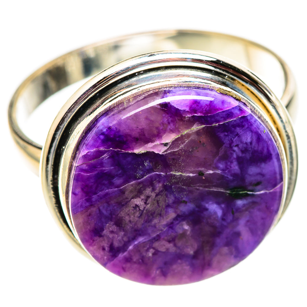 Charoite Rings handcrafted by Ana Silver Co - RING124658 - Photo 2